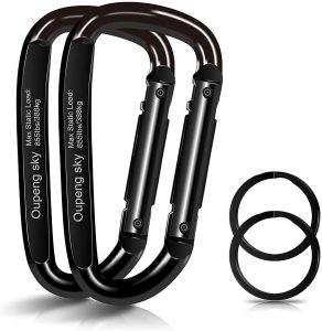 Two-pack of Gate Iron Carabiners